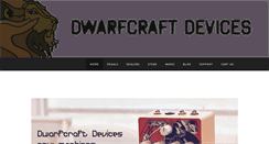 Desktop Screenshot of dwarfcraft.com