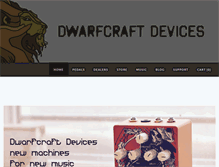 Tablet Screenshot of dwarfcraft.com